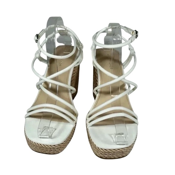 Marc Fisher Zeki Size 11 Platform Wedge Sandal Espadrille - Picture 3 of 7